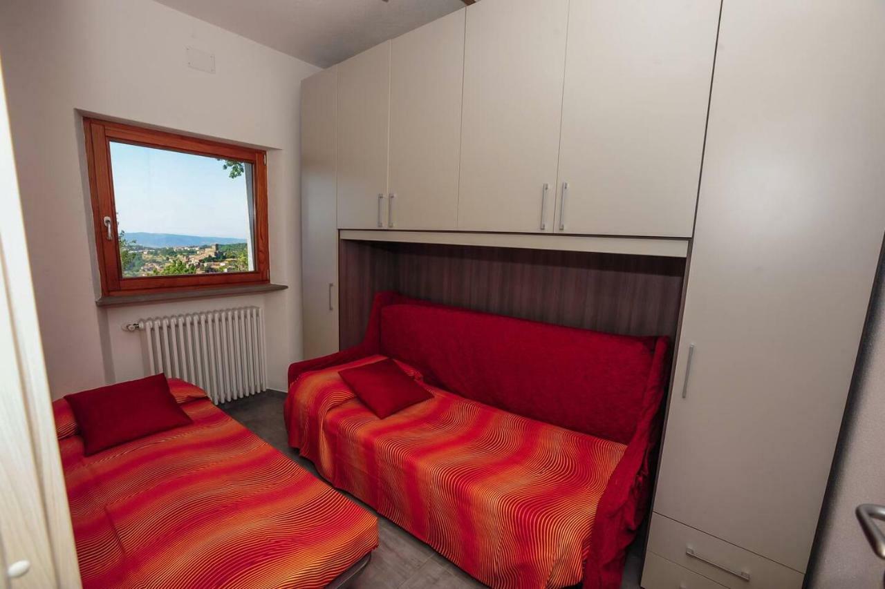 La Finestra Sul Castello Apartment Arcidosso Bagian luar foto
