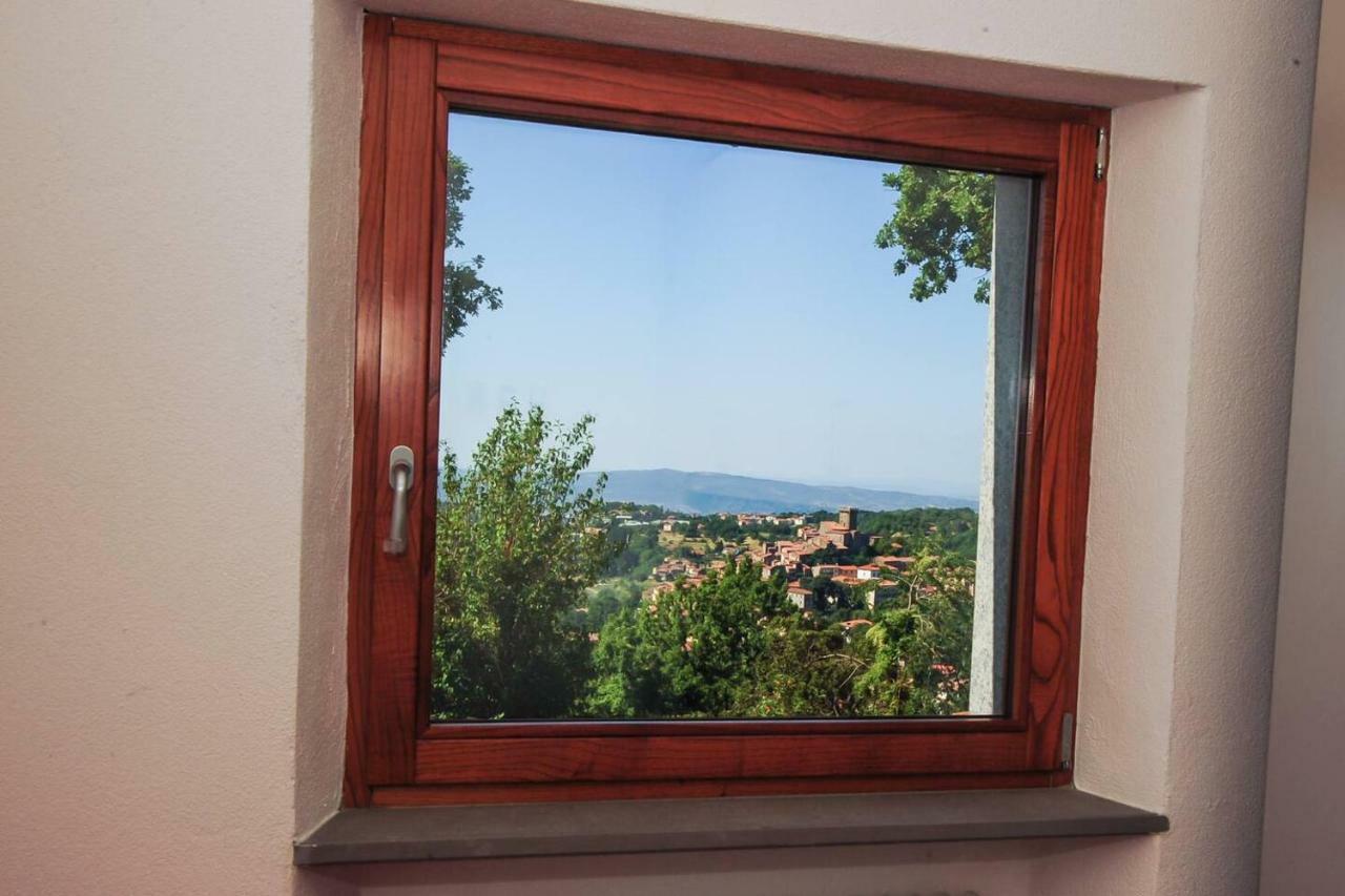 La Finestra Sul Castello Apartment Arcidosso Bagian luar foto